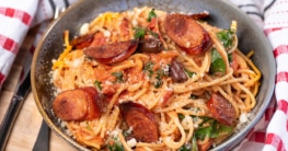 Pasta mit Chorizo