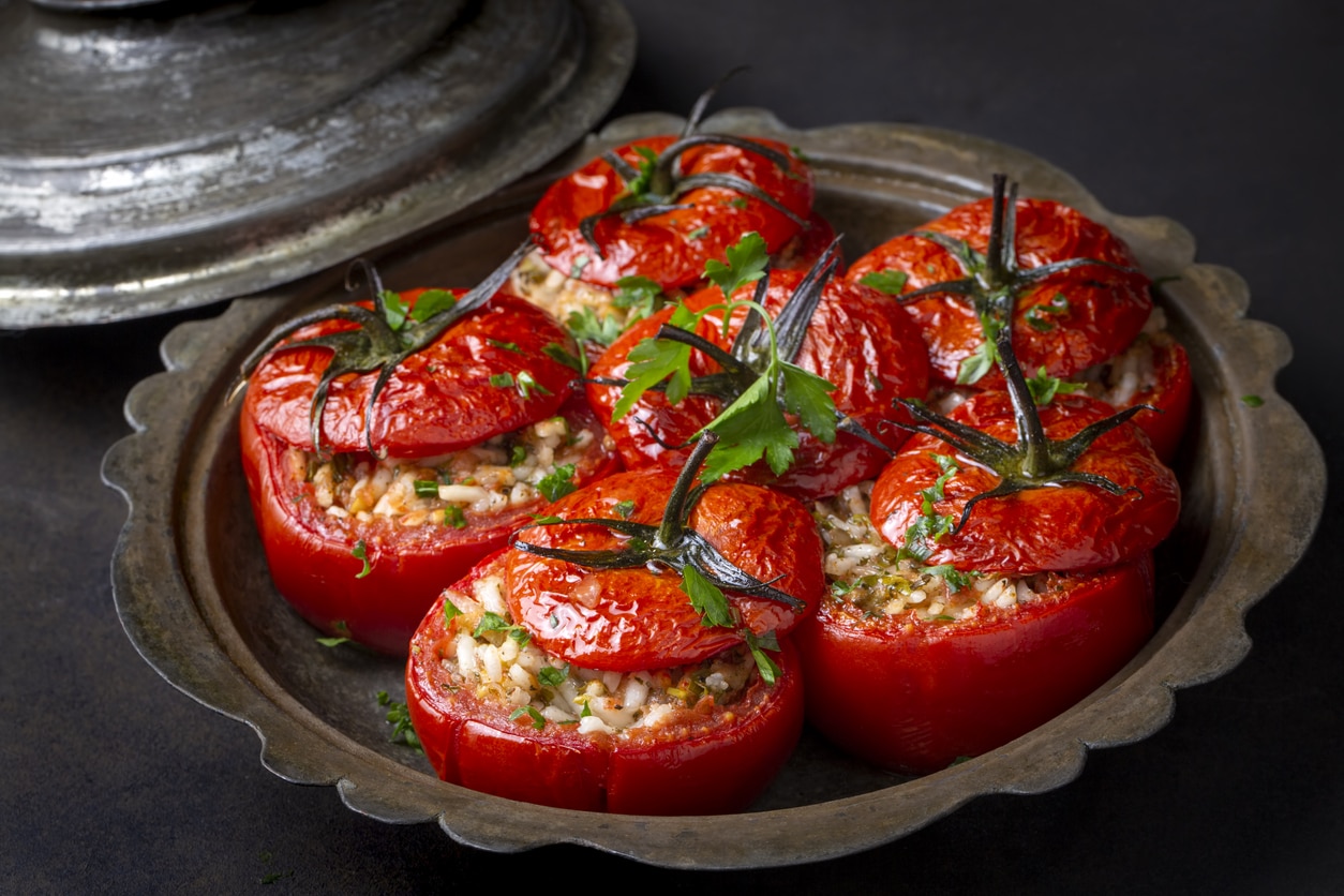 Andalusisch gefüllte Tomaten