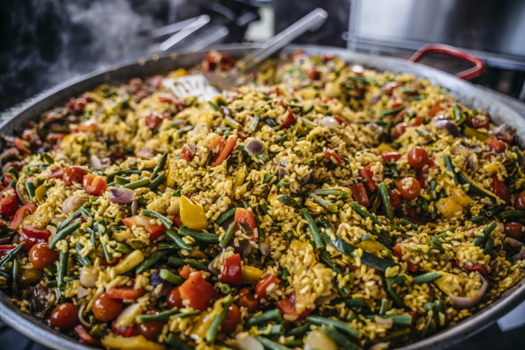 Rezept Paella Vegetarisch
